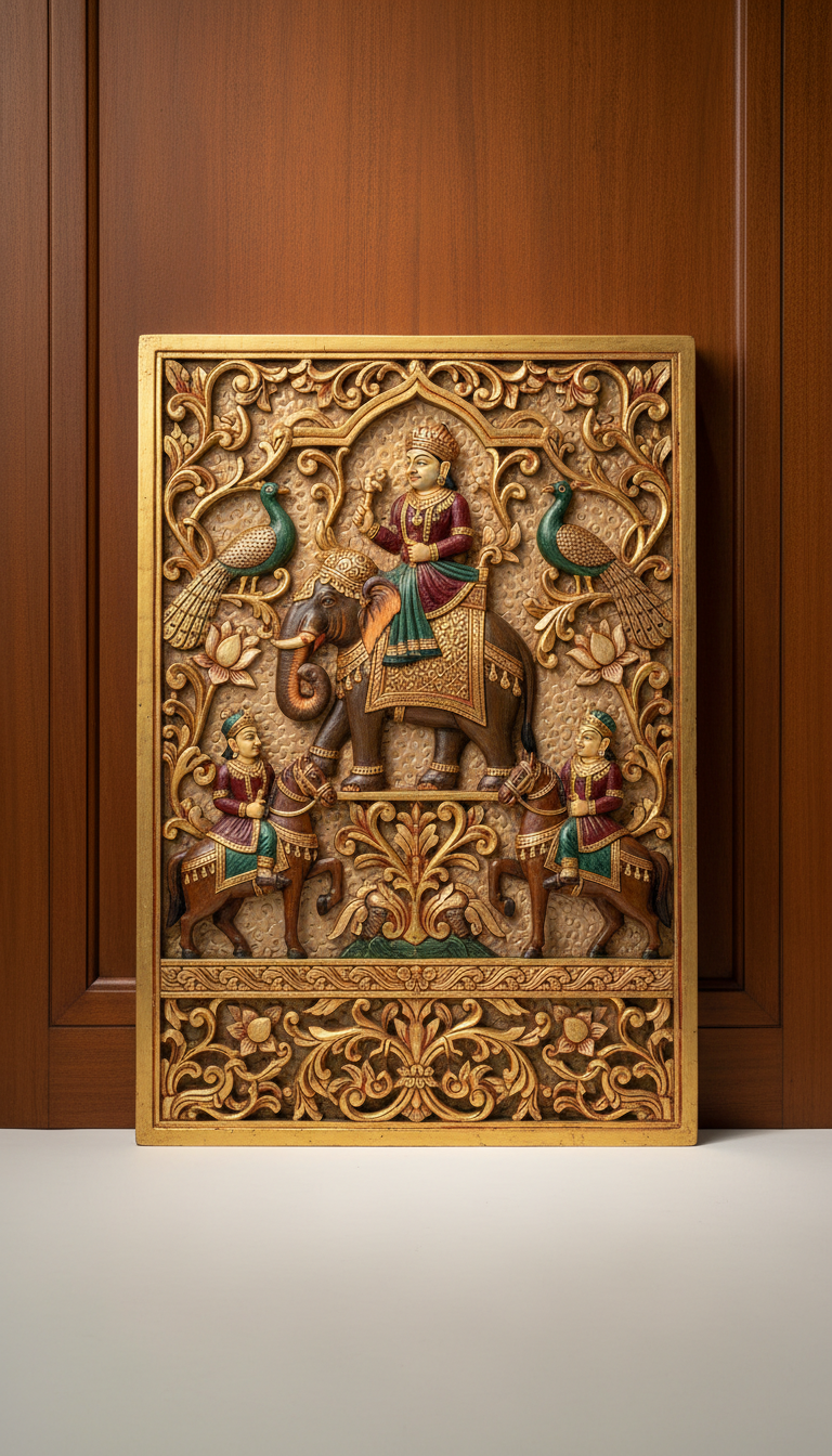 Gilded Maharaja Panel