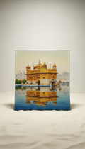 Harmandir Sahib Reflections Landscape Canvas